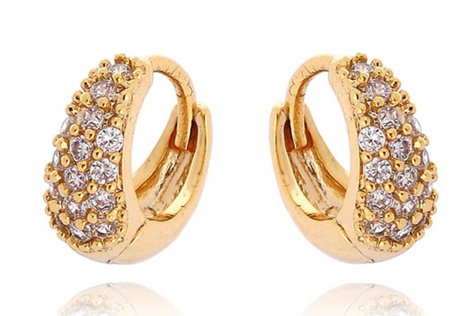 brinco zircônia com melhor preço