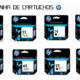 Cartuchos HP Preto e Colorido