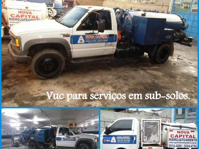 Desentupimento de Rede de Águas Pluviais