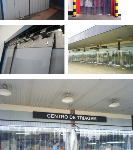 Cortina PVC Industrial