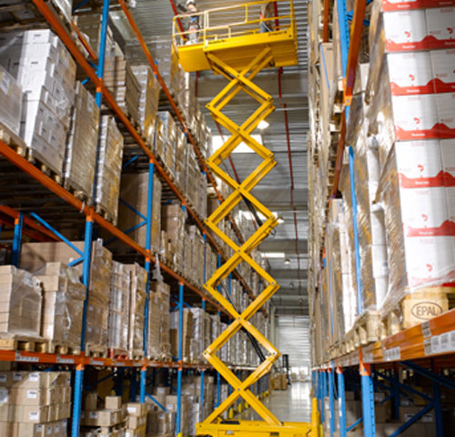 Locação de Plataforma Elevatória Tesoura em SP