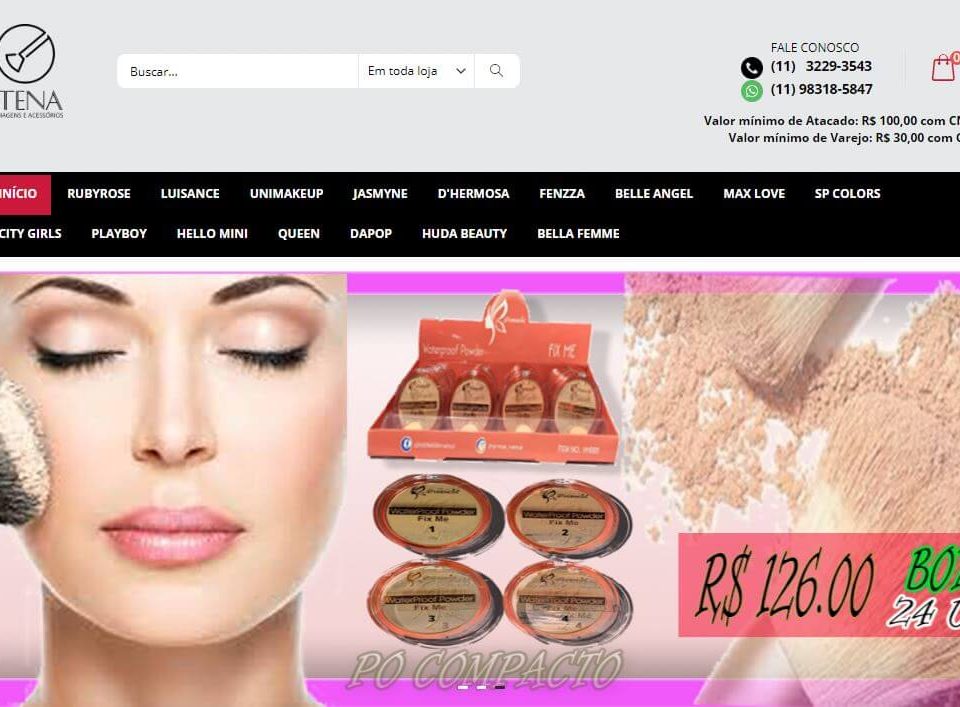 Site para comprar maquiagem para revenda