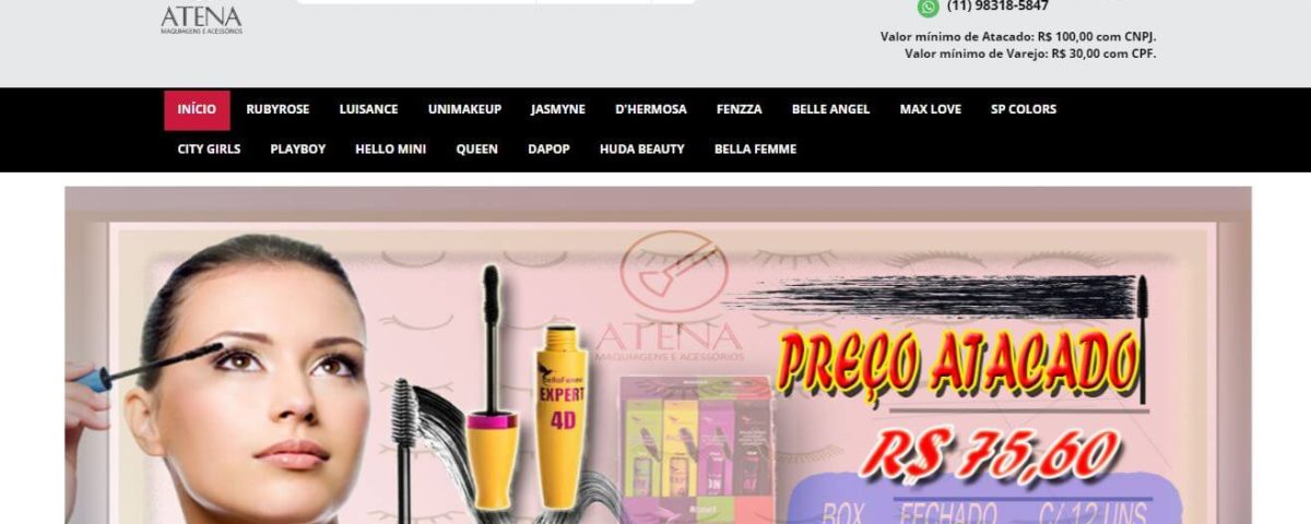 Site de maquiagem barata