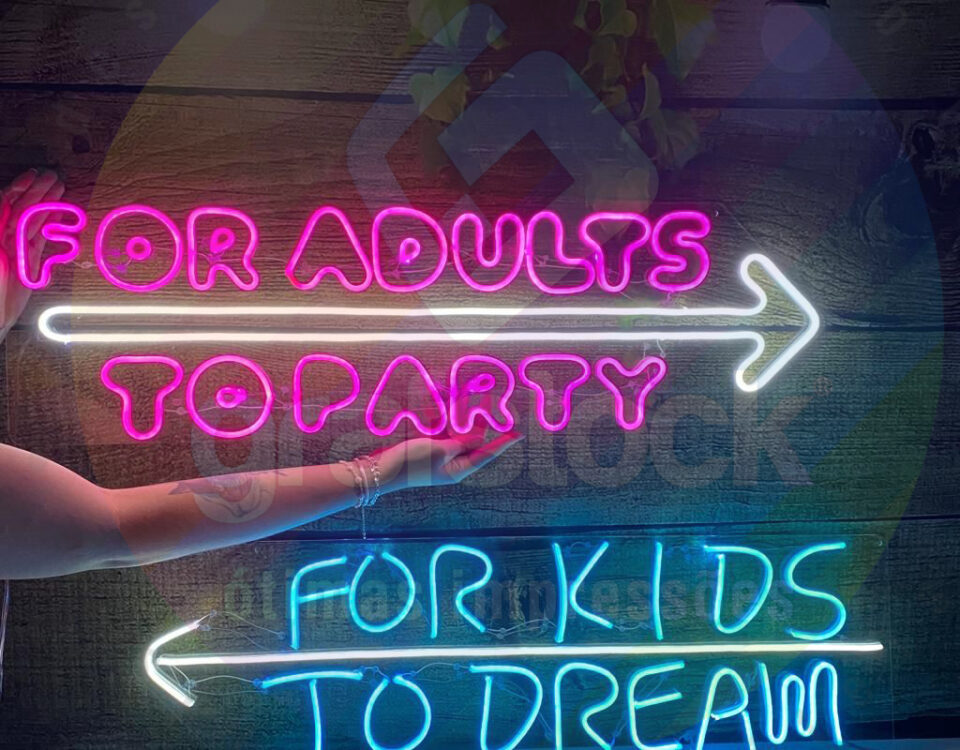 Letreiro de led personalizado