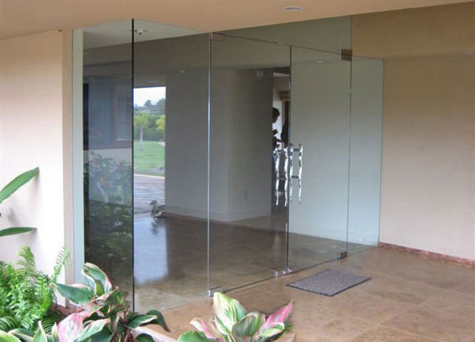 Porta de Vidro Temperado SP