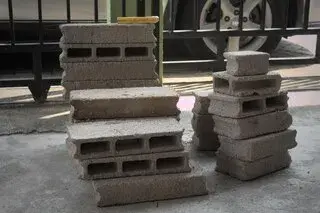 blocos de concreto pré-moldado em Itu