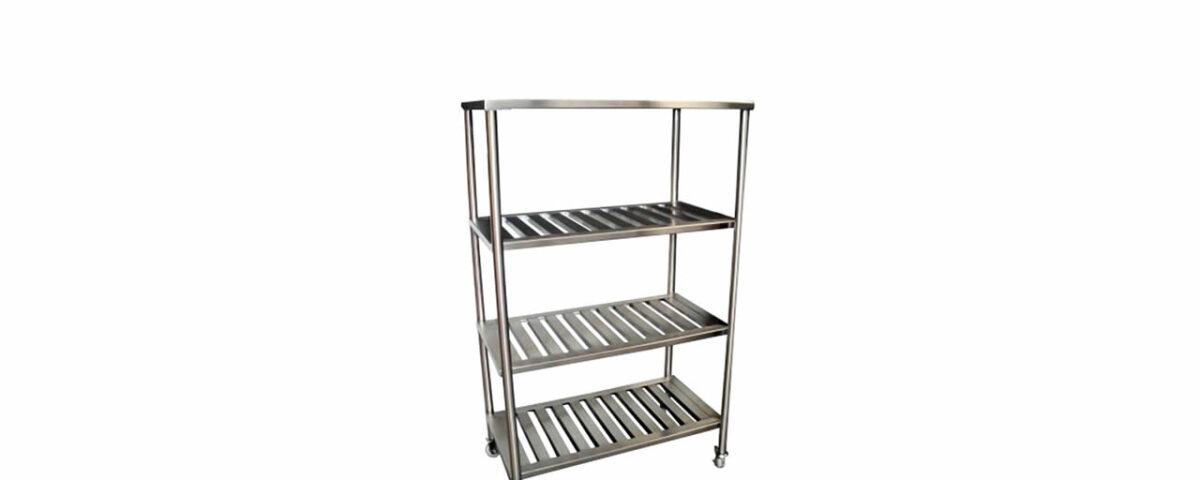 Estante Quatro Planos Inox