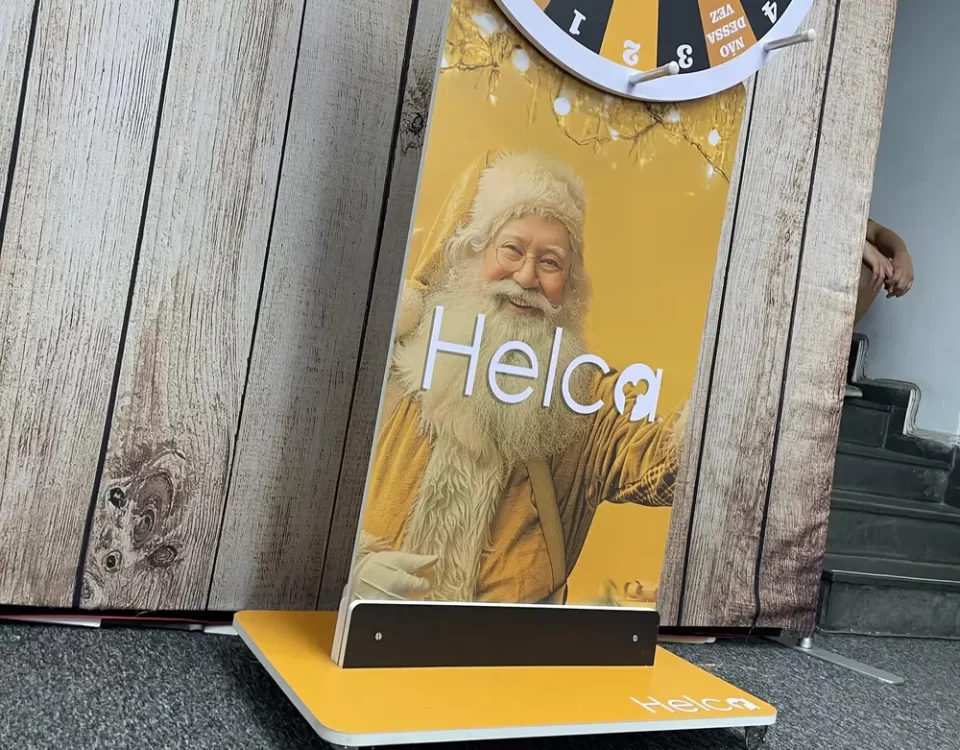 Roleta Promocional de Chão