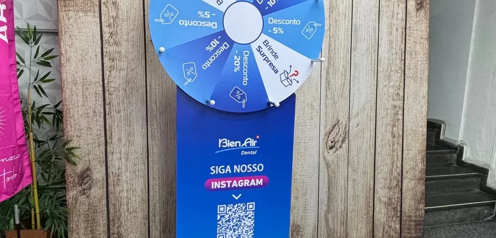 Roleta Promocional Personalizada