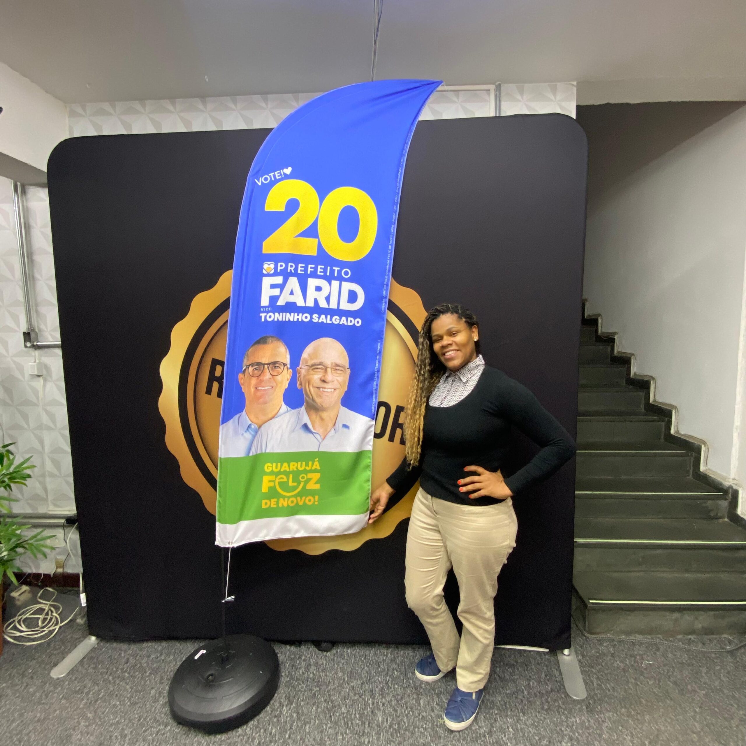 Wind Banner para Campanha Política