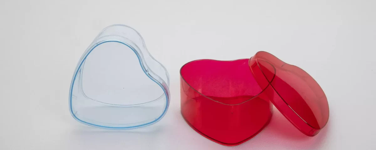 Caixa coração para decoração