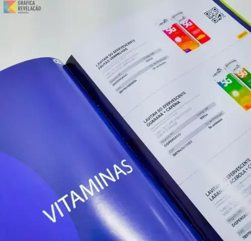 Impressão de Catalogos e Revistas