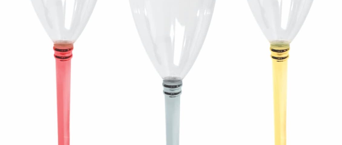 Taça espumante para festas