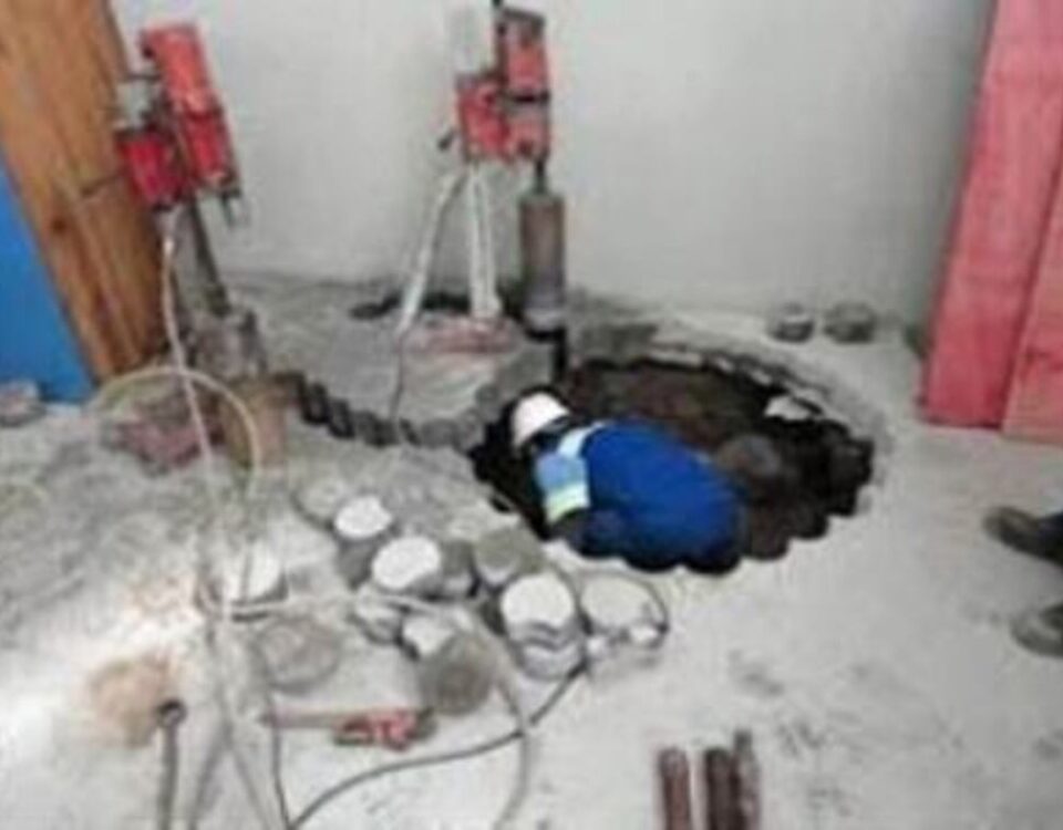 Perfuração em Laje de Concreto