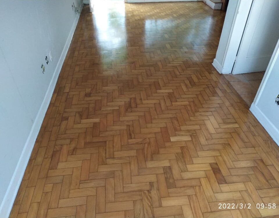 Renovação de Piso de Madeira