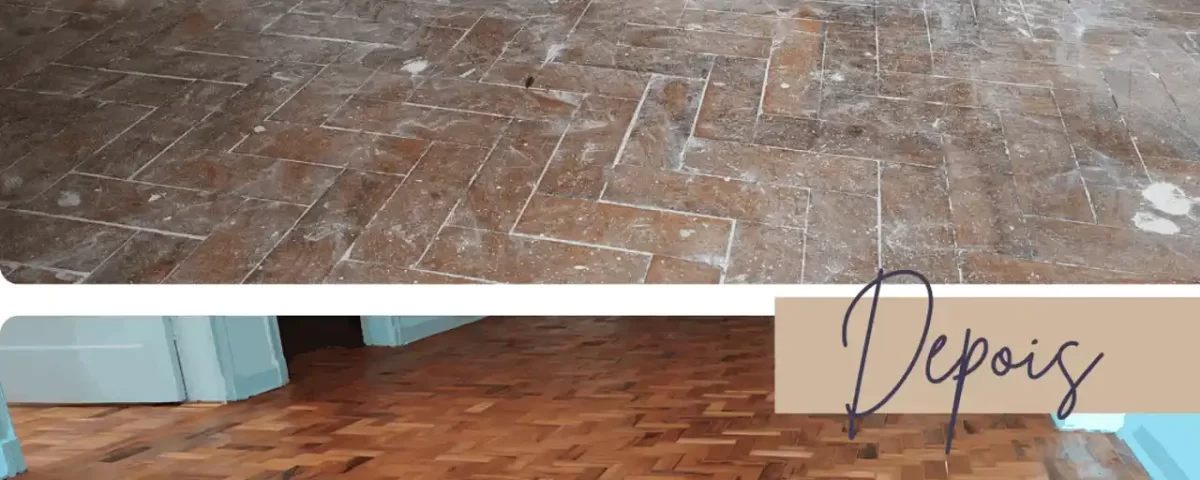 Restauração de Tacos de Madeira