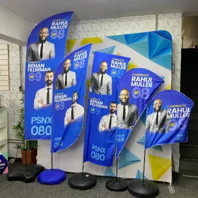 Wind Banner para Campanha Política