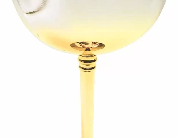 Taça gin degrade metalizada