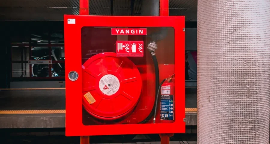 Vistoria do corpo de bombeiros na zona sul