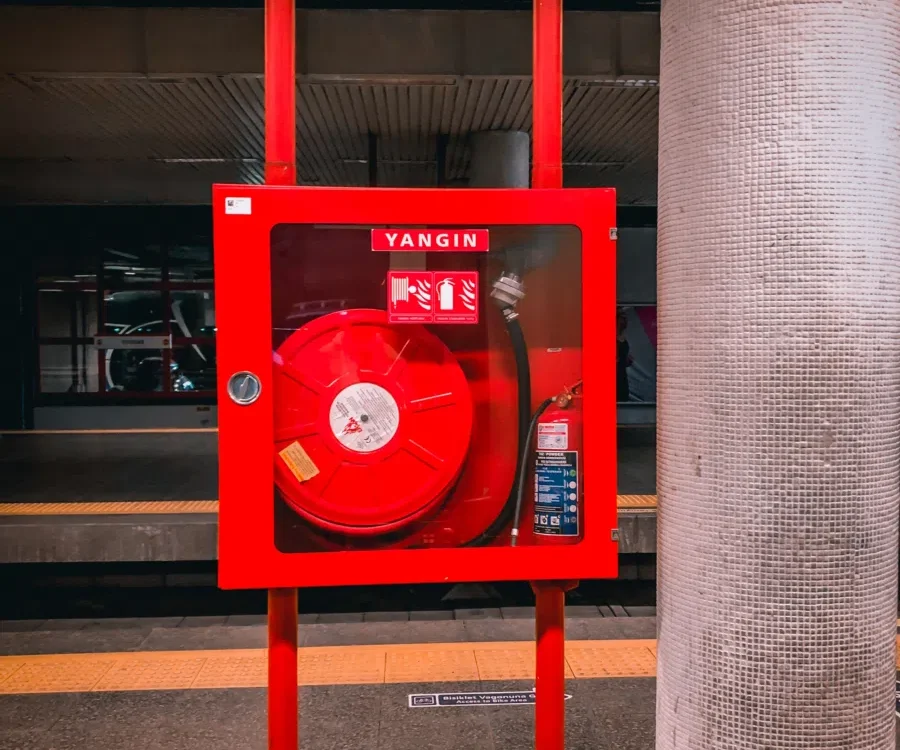 Vistoria do corpo de bombeiros na zona sul