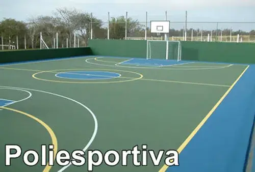 Construção de Quadra Poliesportiva