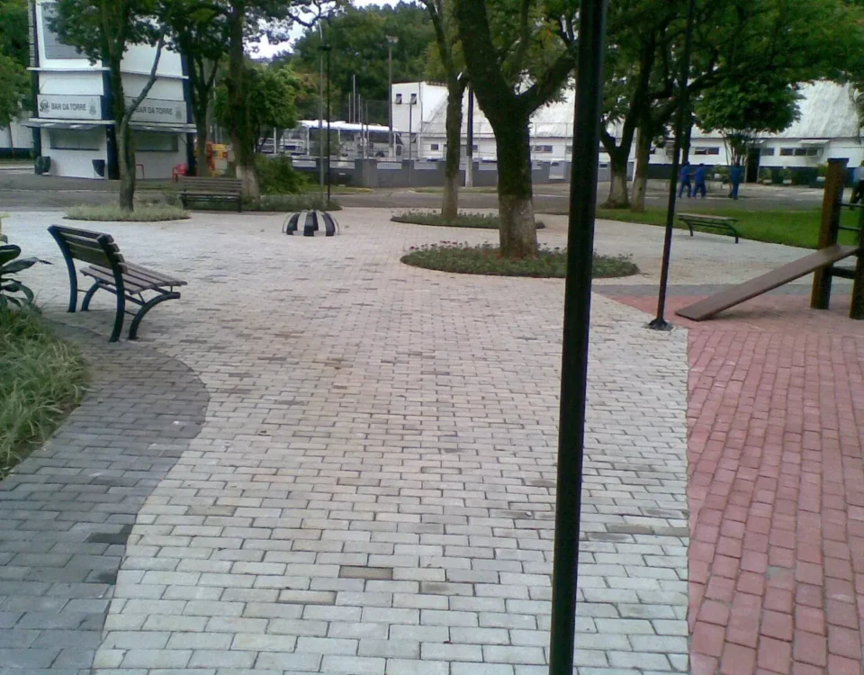 Piso Intertravado de Concreto Drenante em São Bernardo Do Campo