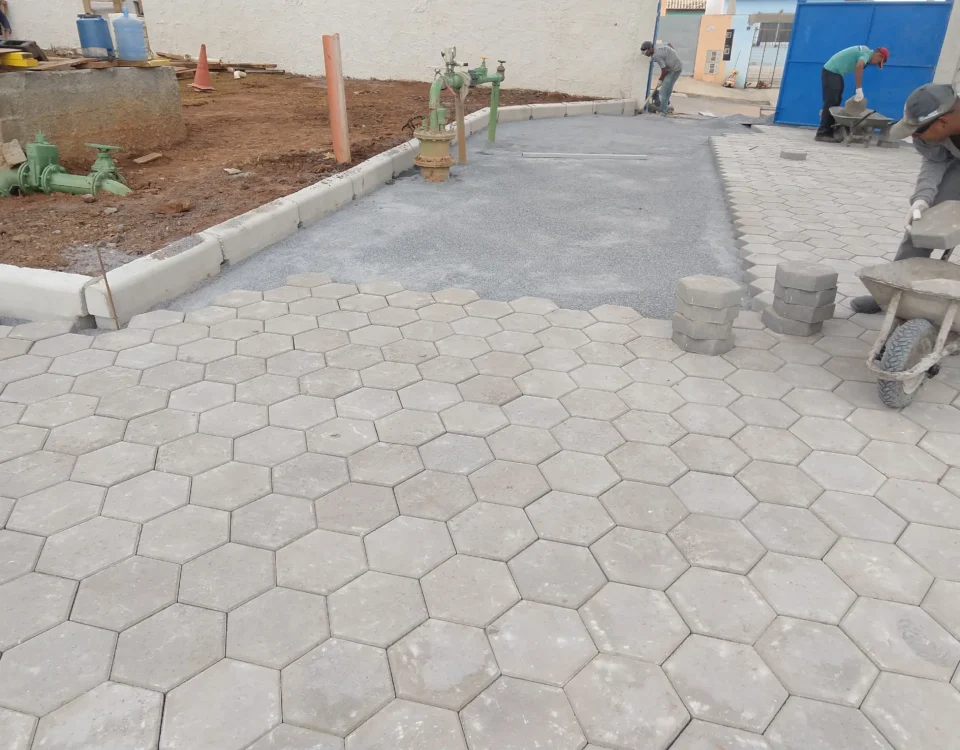 Piso Sextavado em Jundiaí