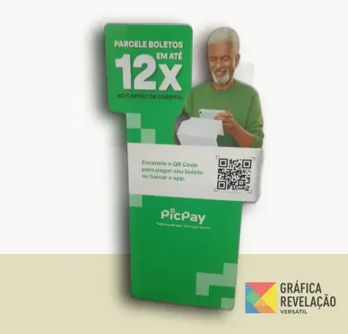 Display de chão personalizado