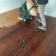 Raspagem de Piso de Madeira Sem Pó